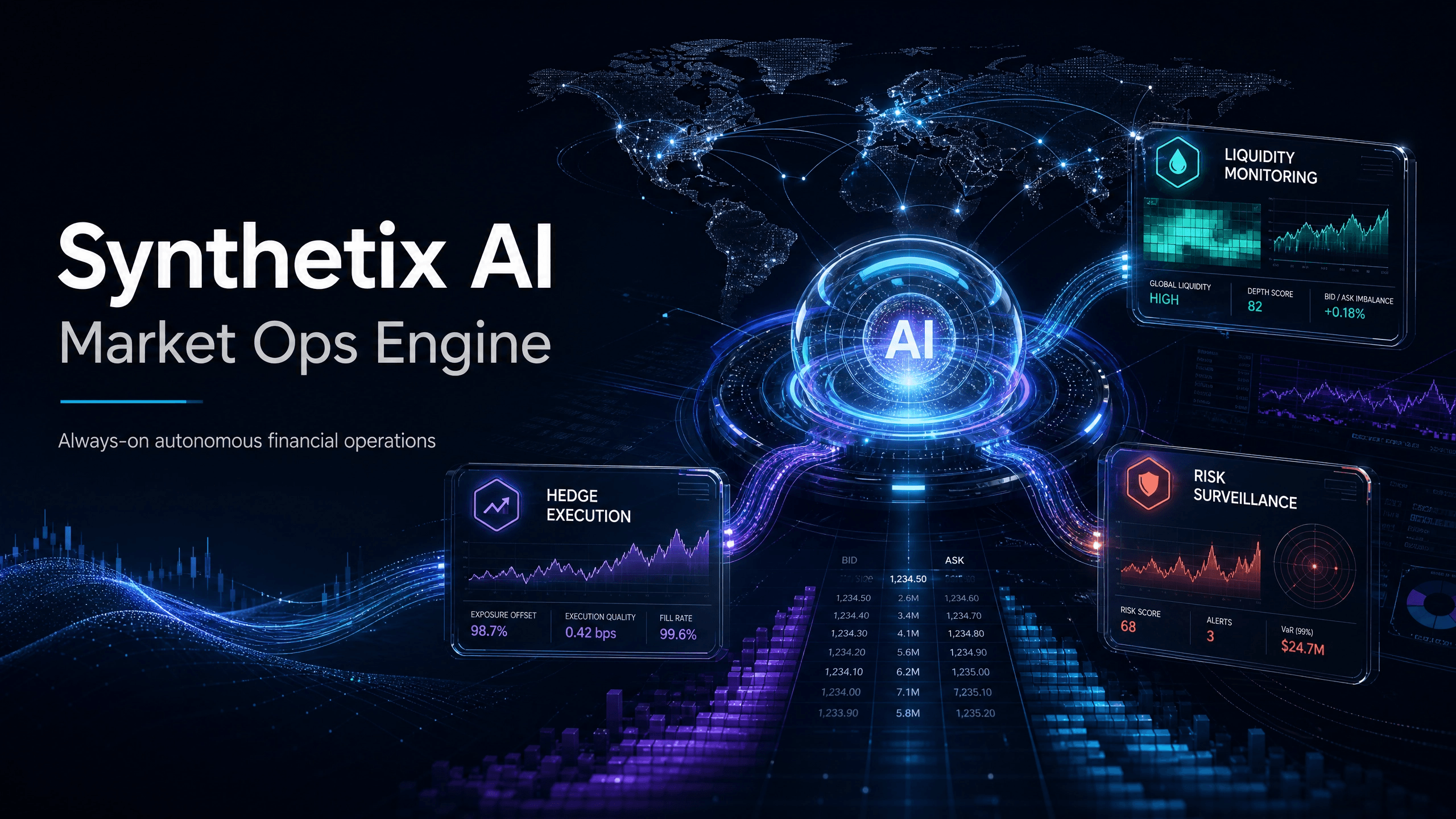 Synthetix AI — Market Operations Dashboard